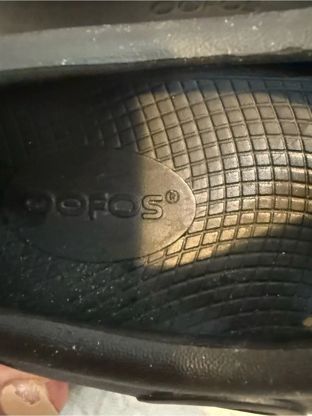 OOFOS OOcandoo Recovery Sandal, Black - Women’s Size 9 Men’s Size 7